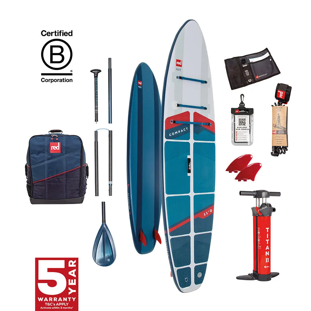 Compact Inflatable Paddle Board Package