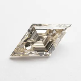 High-Quality 2.01ct GIA VVS1 S-T Lozenge Step Cut Diamond