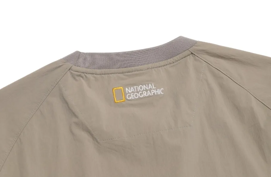 Street Style Long Sleeves Logo NATIONAL GEOGRAPHIC Sweatshirts