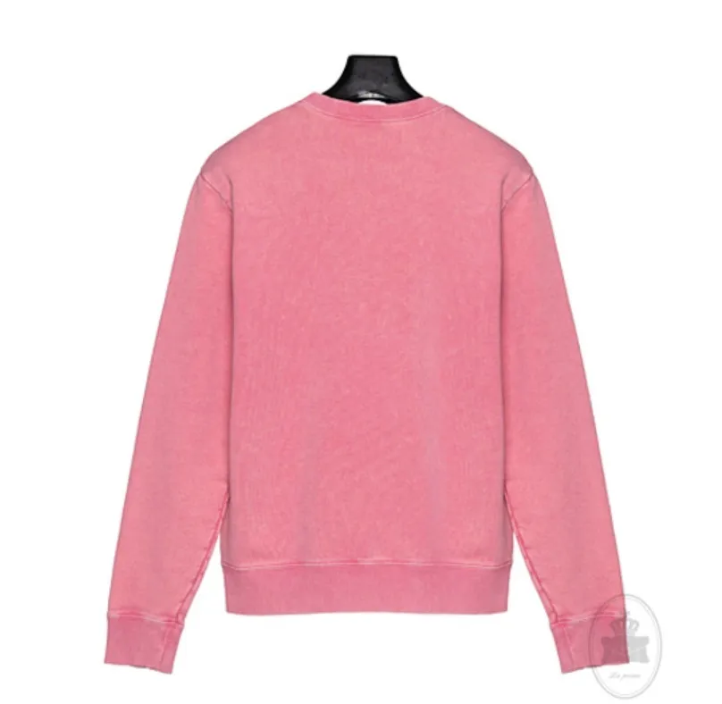 Street Style Luxury Cotton Logo Saint Laurent Sweatshirts