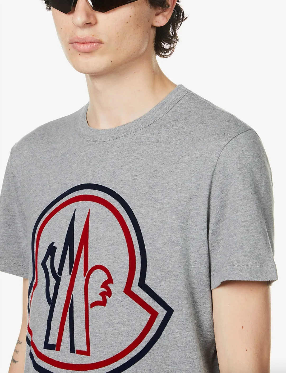 Unisex Street Style Logo T-Shirts by MONCLER