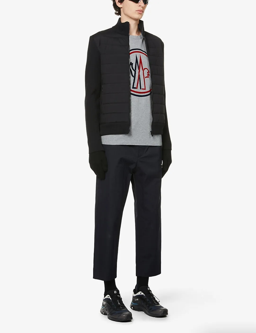 Unisex Street Style Logo T-Shirts by MONCLER