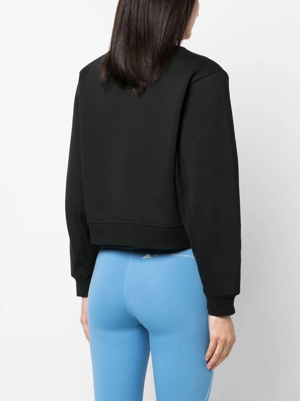 Adidas By Stella Mccartney Black Sweaters