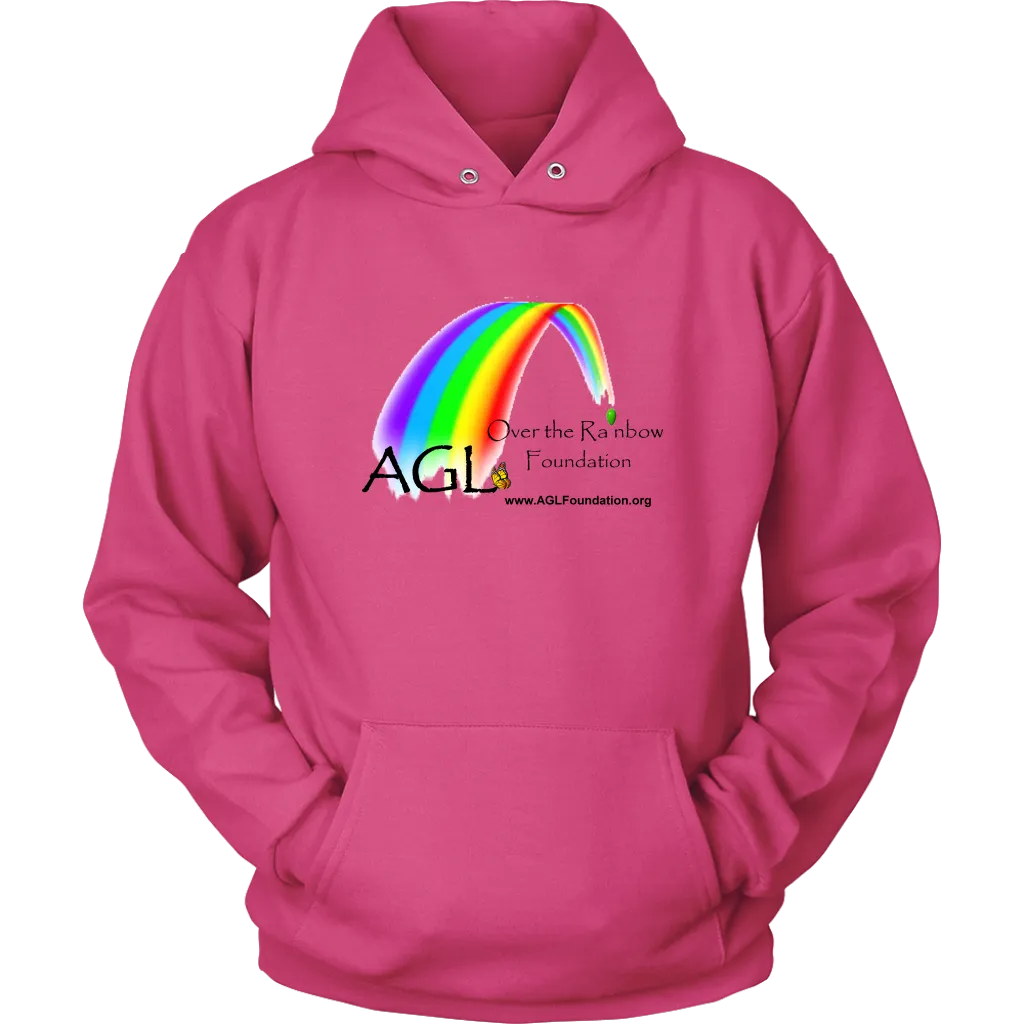 Foundation Hoodie with AGL Over the Rainbow