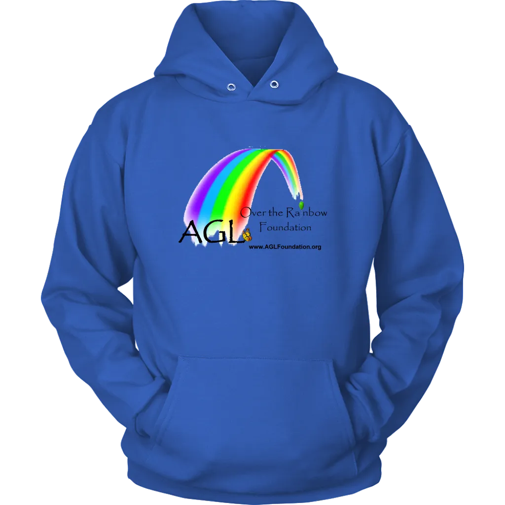 Foundation Hoodie with AGL Over the Rainbow