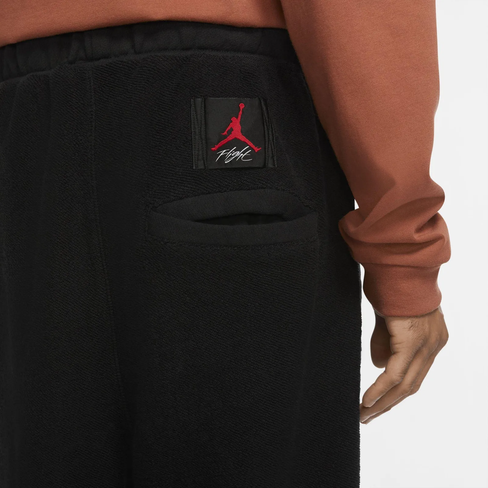 Black Air Jordan Flight Fleece Pants