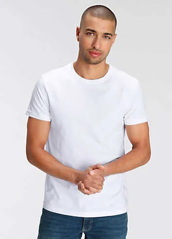 AJC Pack of Three Round Neck T-Shirts Grattan