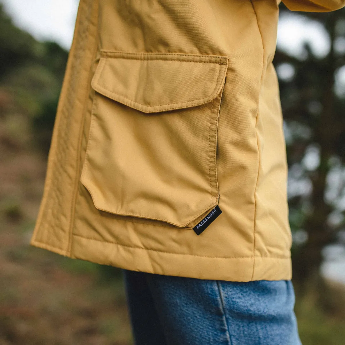 Alaska Recycled Jacket Ochre Yellow