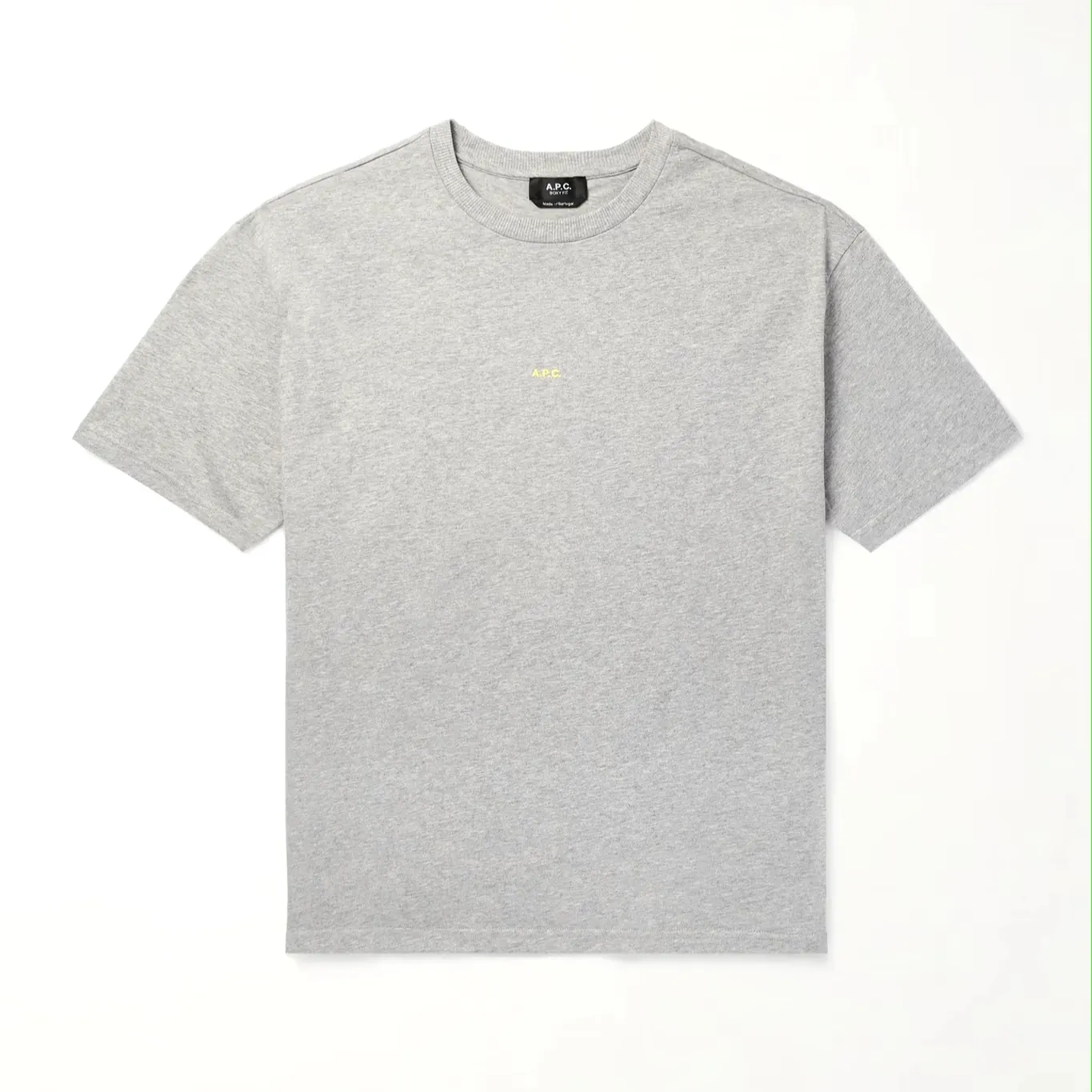 Plain Cotton Logo Tees