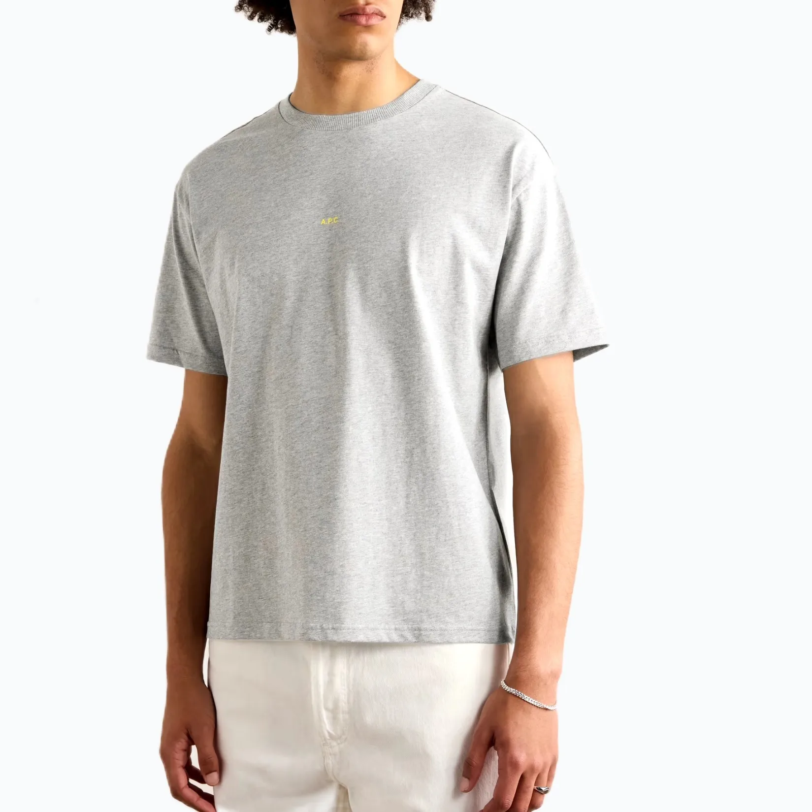 Plain Cotton Logo Tees