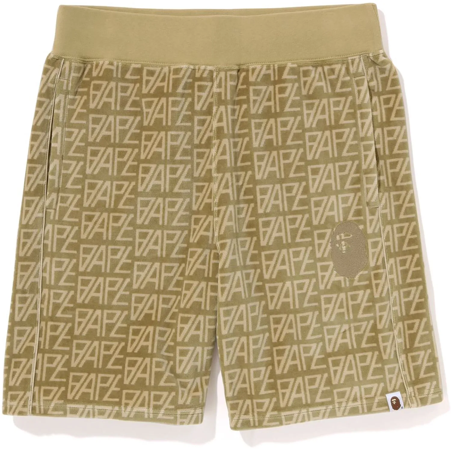 LOGO Monogram Velour Shorts