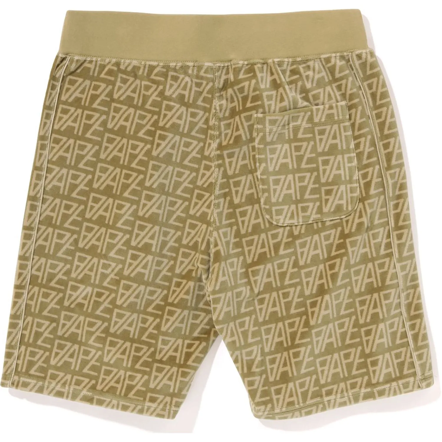 LOGO Monogram Velour Shorts