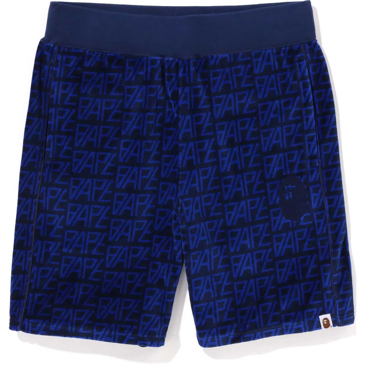 LOGO Monogram Velour Shorts