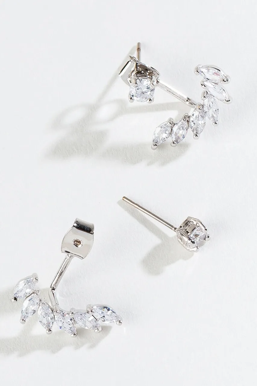 Simple CZ Ear Jackets