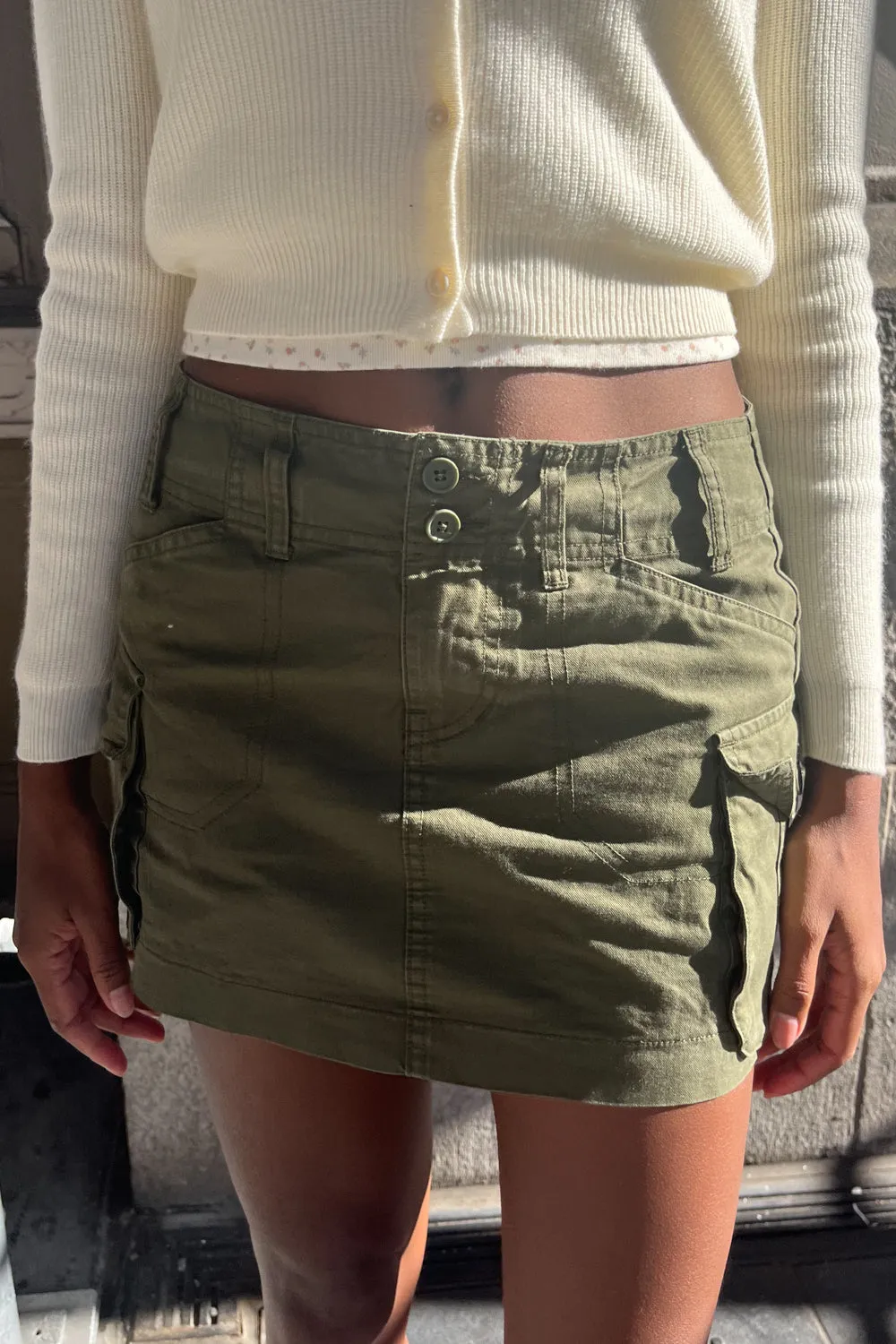 Cargo Mini Skirt by Beverly