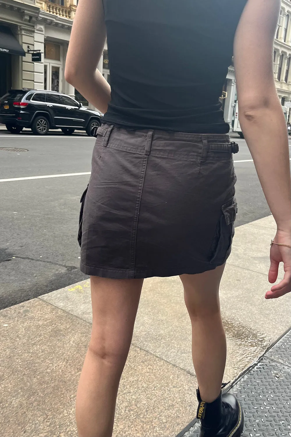 Cargo Mini Skirt by Beverly