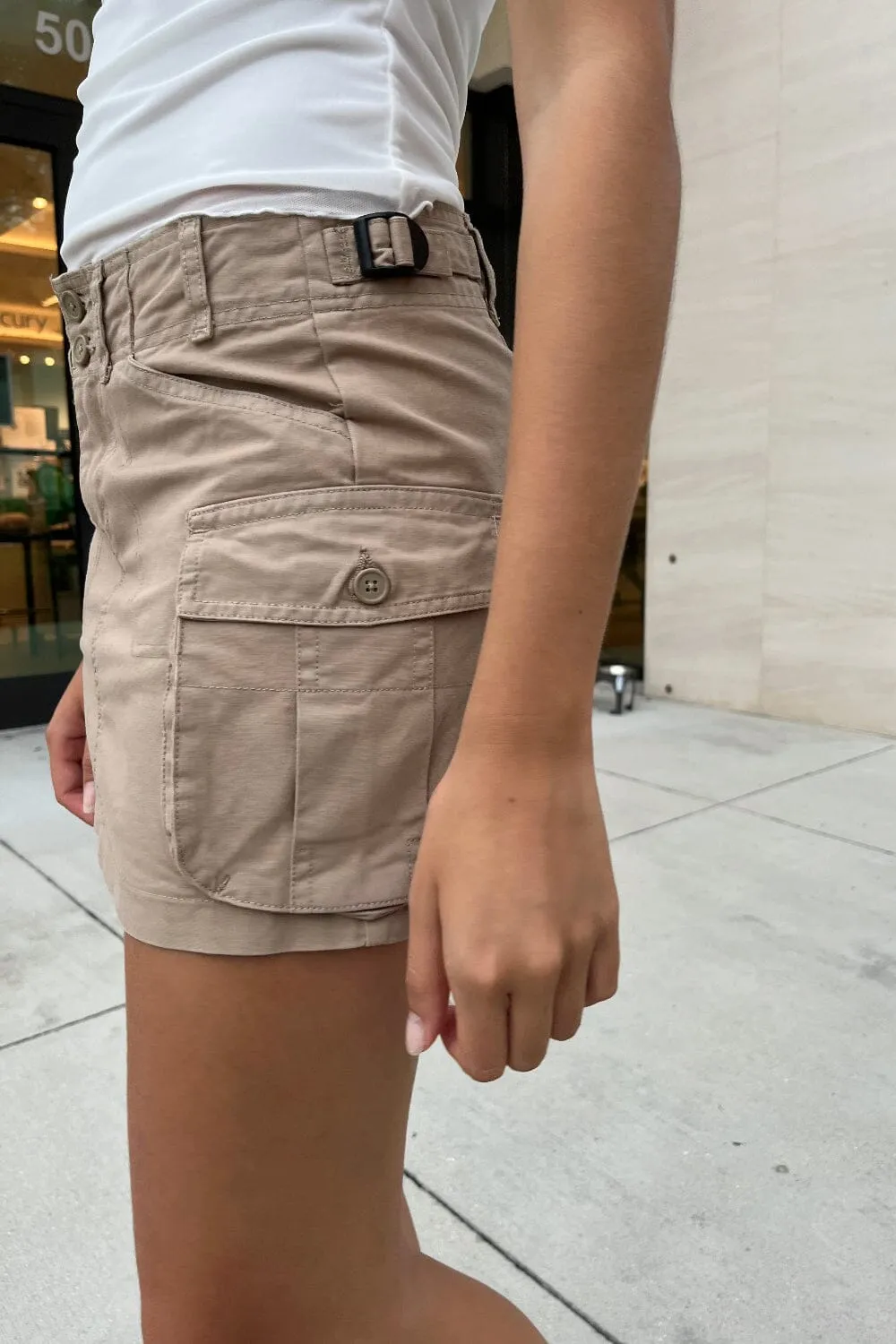 Cargo Mini Skirt by Beverly