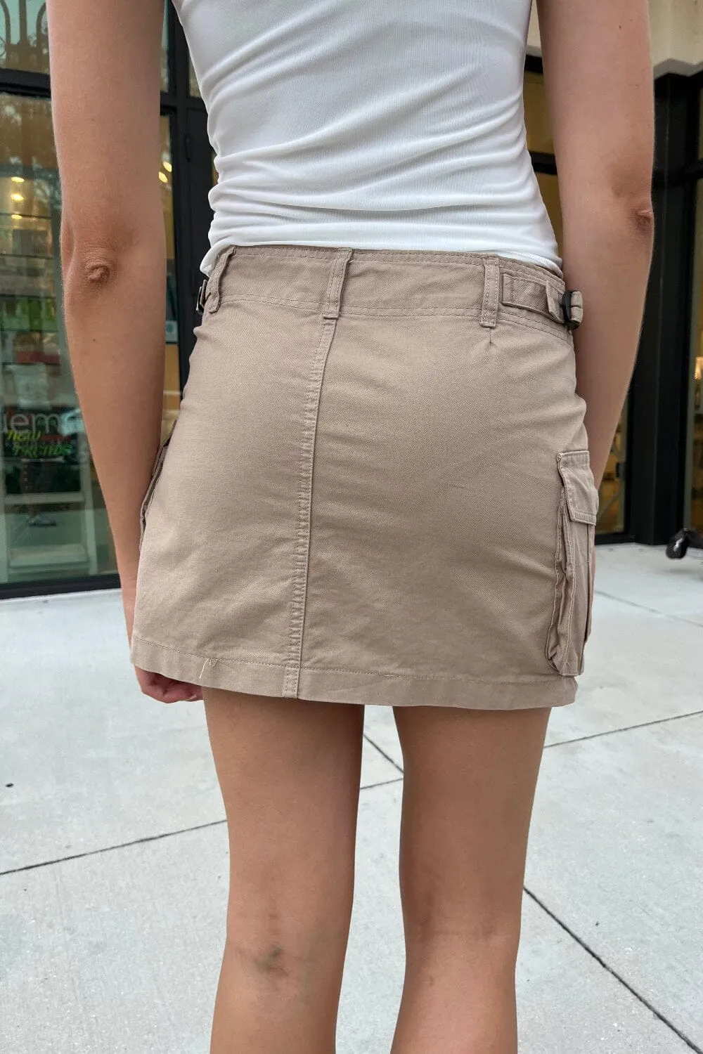 Cargo Mini Skirt by Beverly