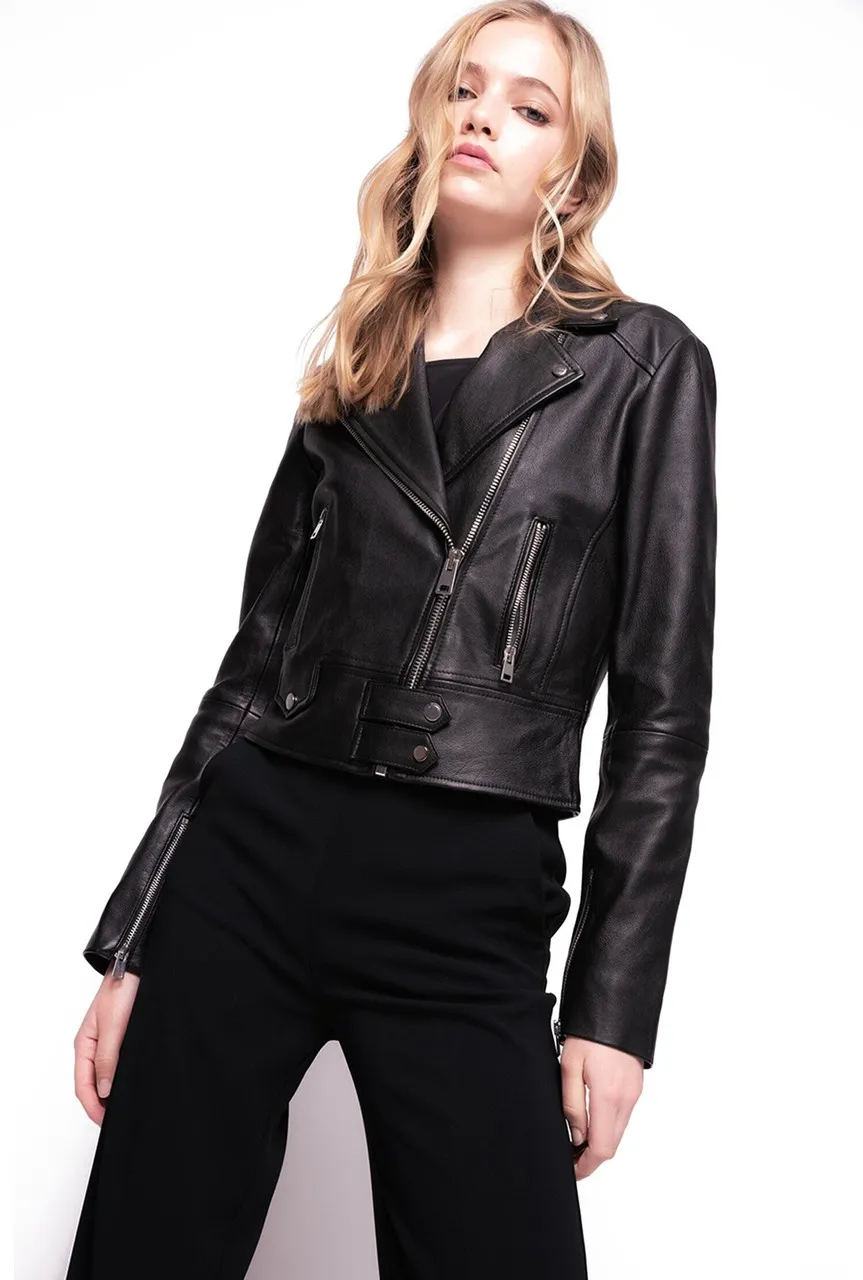 PINKO Nappa Leather Jackets