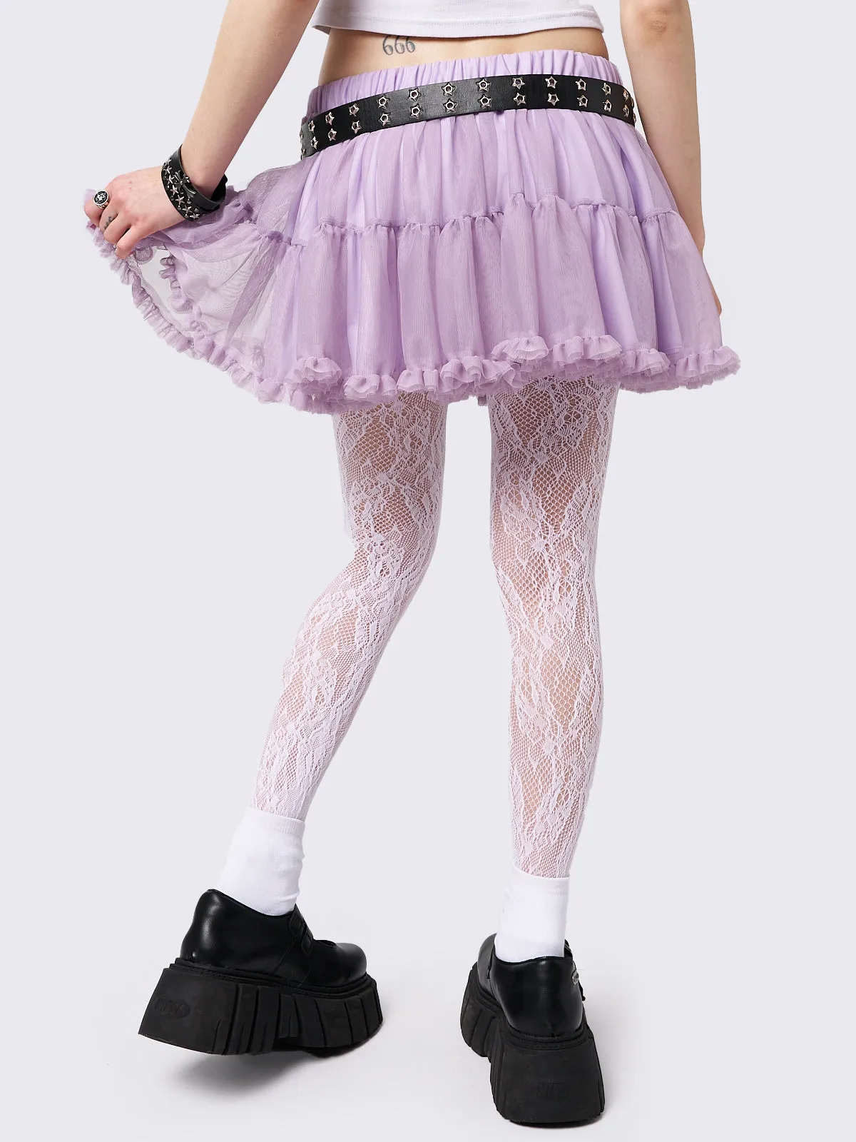 Mini Chiffon Tutu Skirt