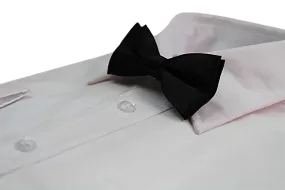 Black Plain Bow Tie