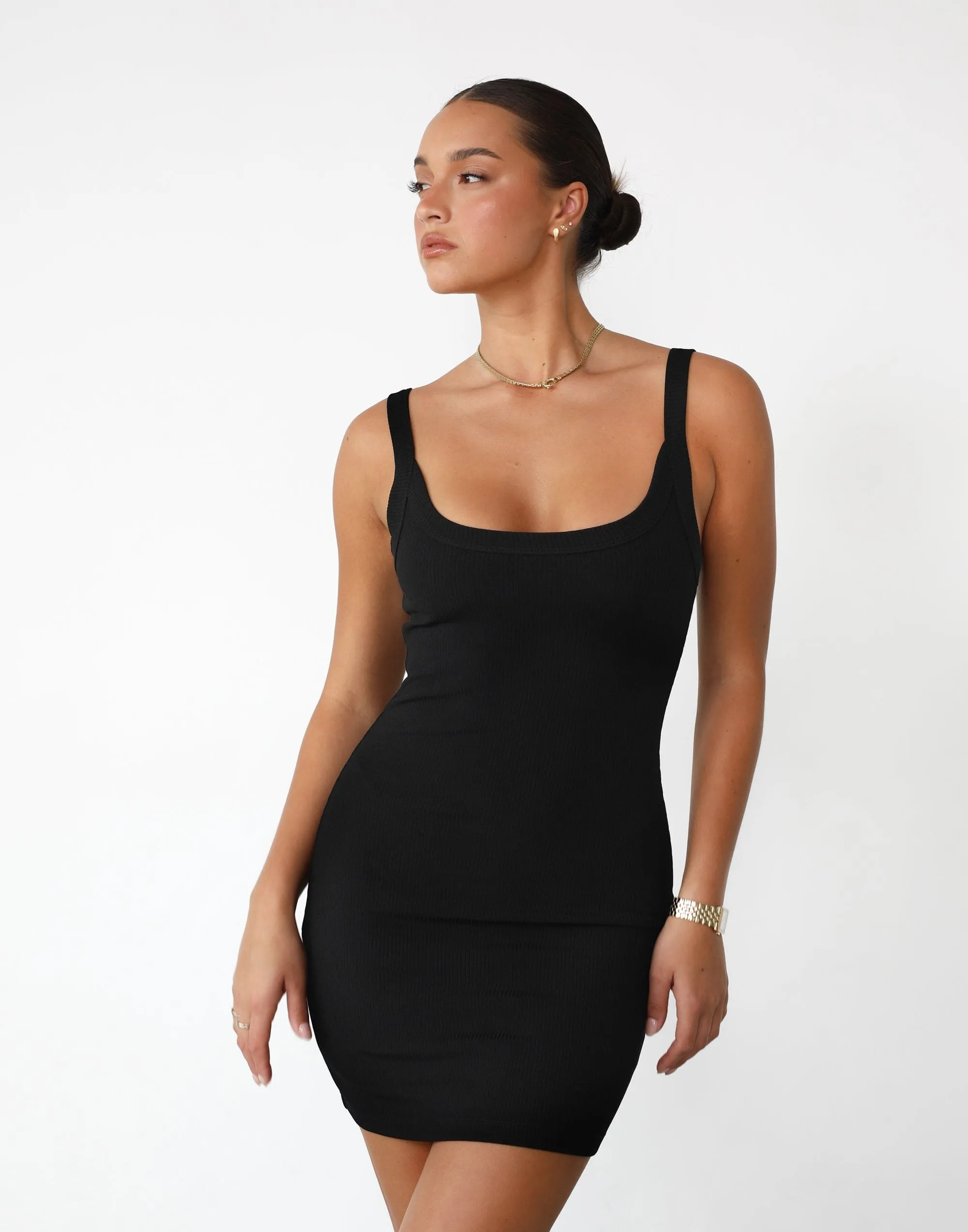 Skyler Mini Dress Black