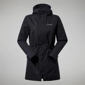 Foxghyll Hooded Parka for Women in Black/Grey