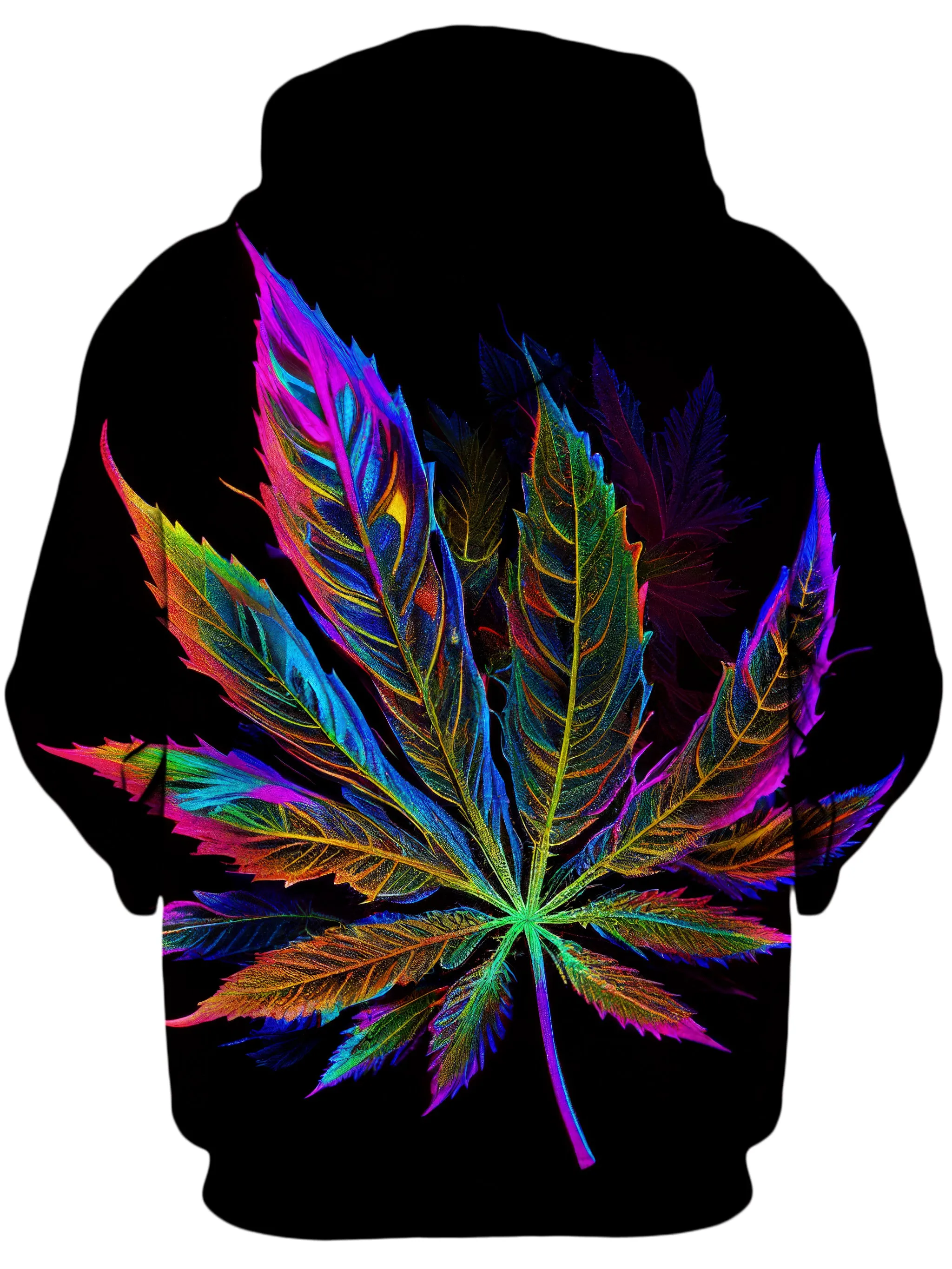 Blacklight Weed Unisex Pullover Hoodie