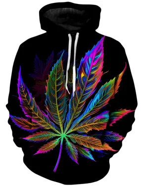 Blacklight Weed Unisex Pullover Hoodie