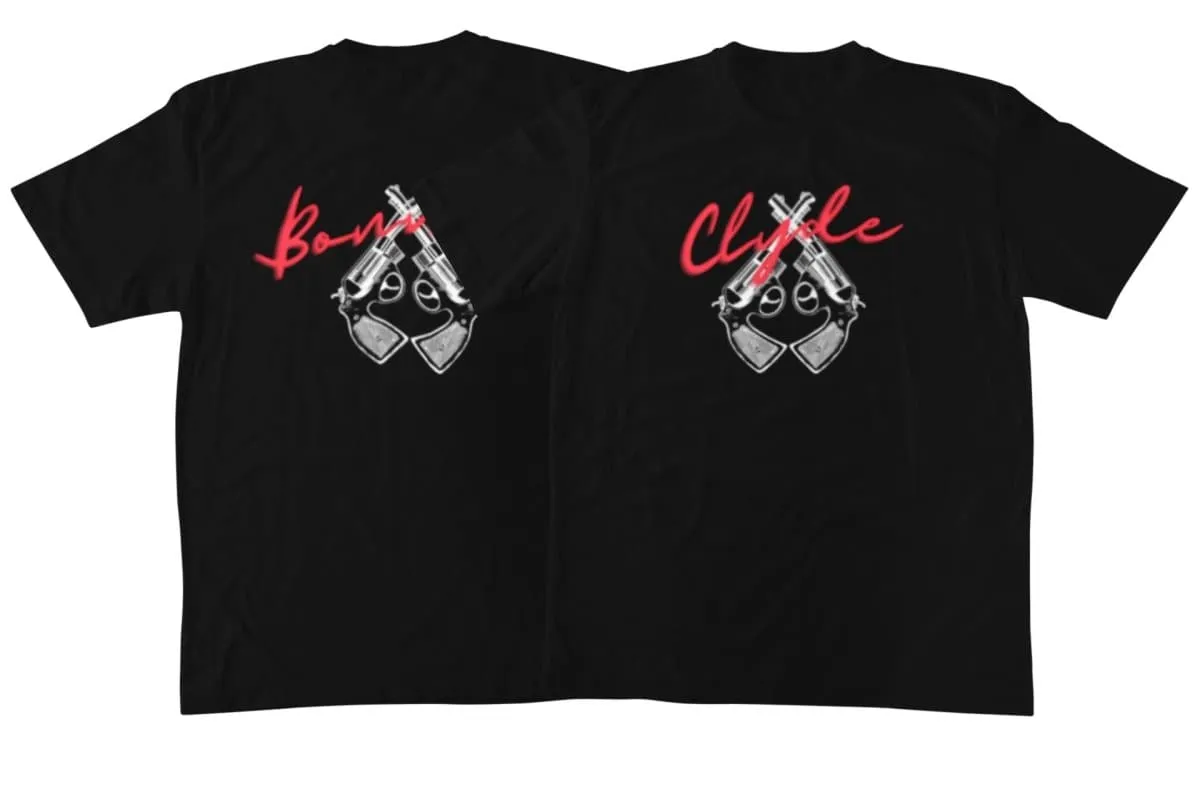 Bonnie & Clyde Matching Tees