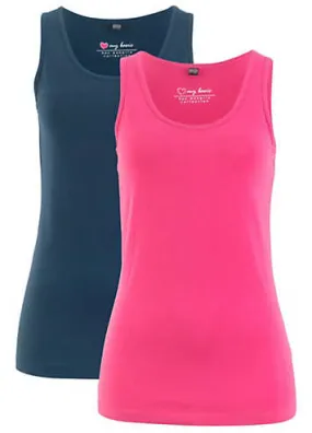 Pack of 2 Vests by bonprix