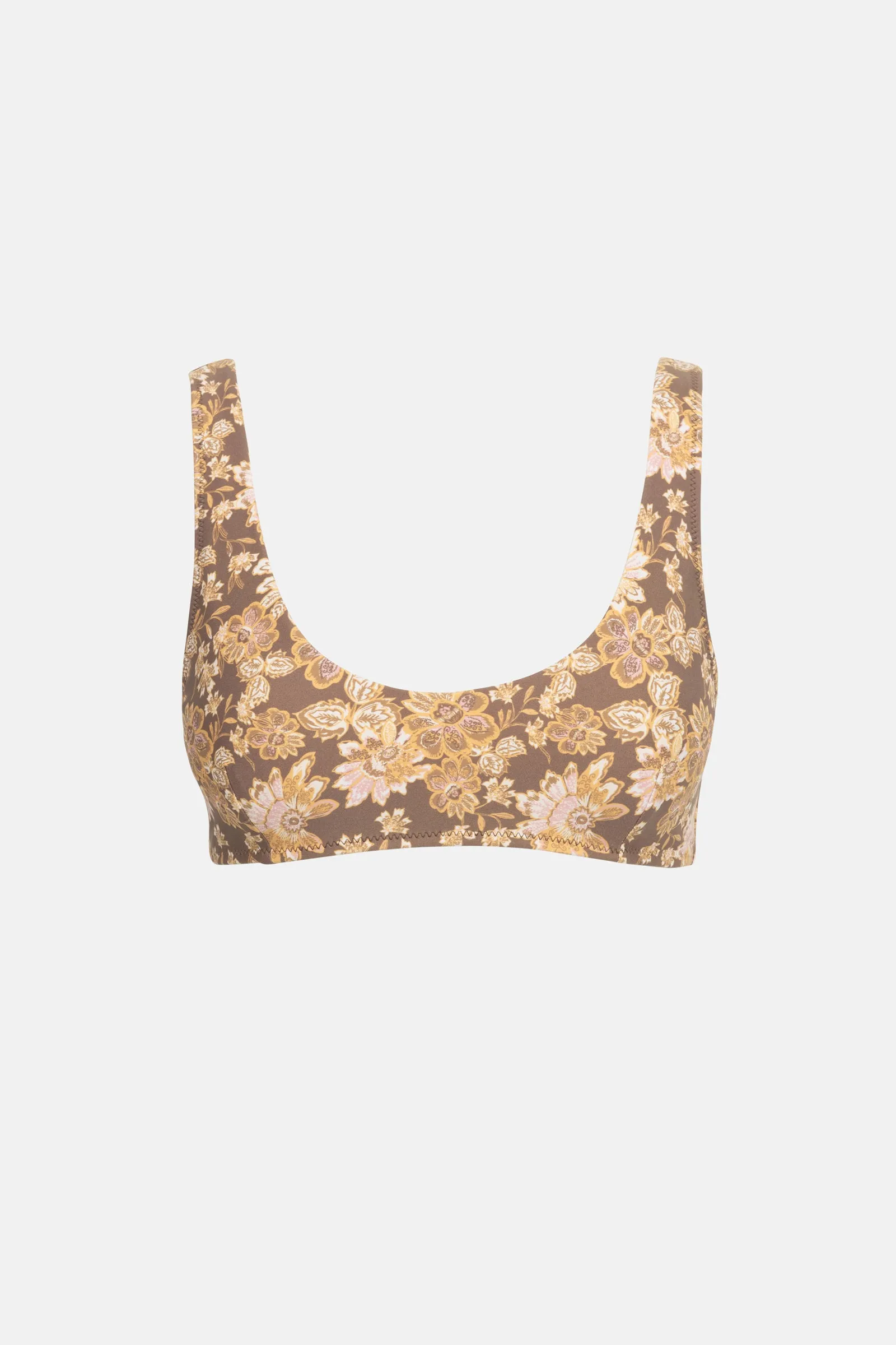 Arcadia Chocolate Crop Top