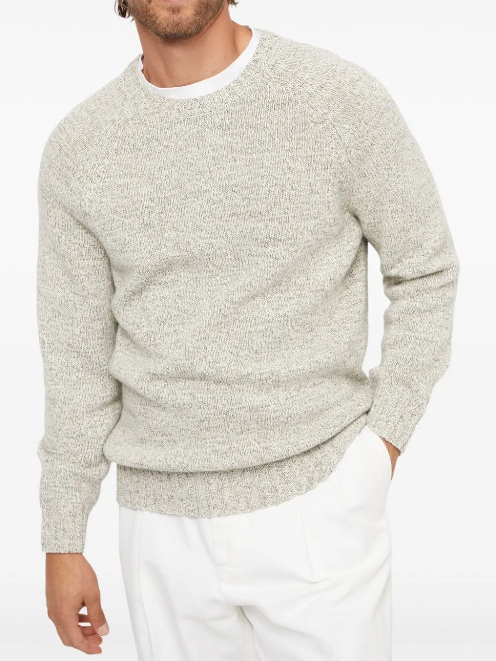 Brunello Cucinelli Beige Sweaters