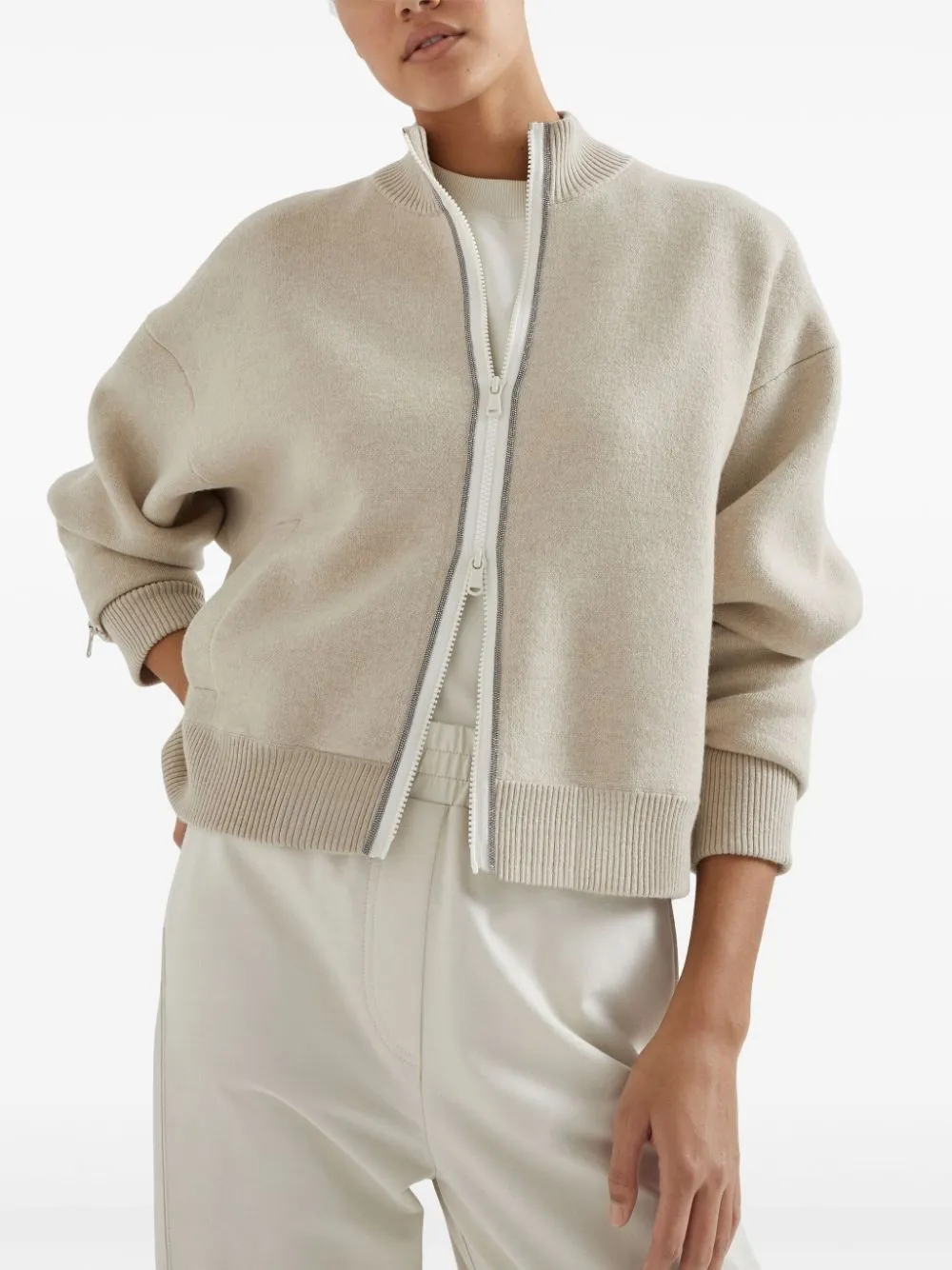 Beige Brunello Cucinelli Sweaters