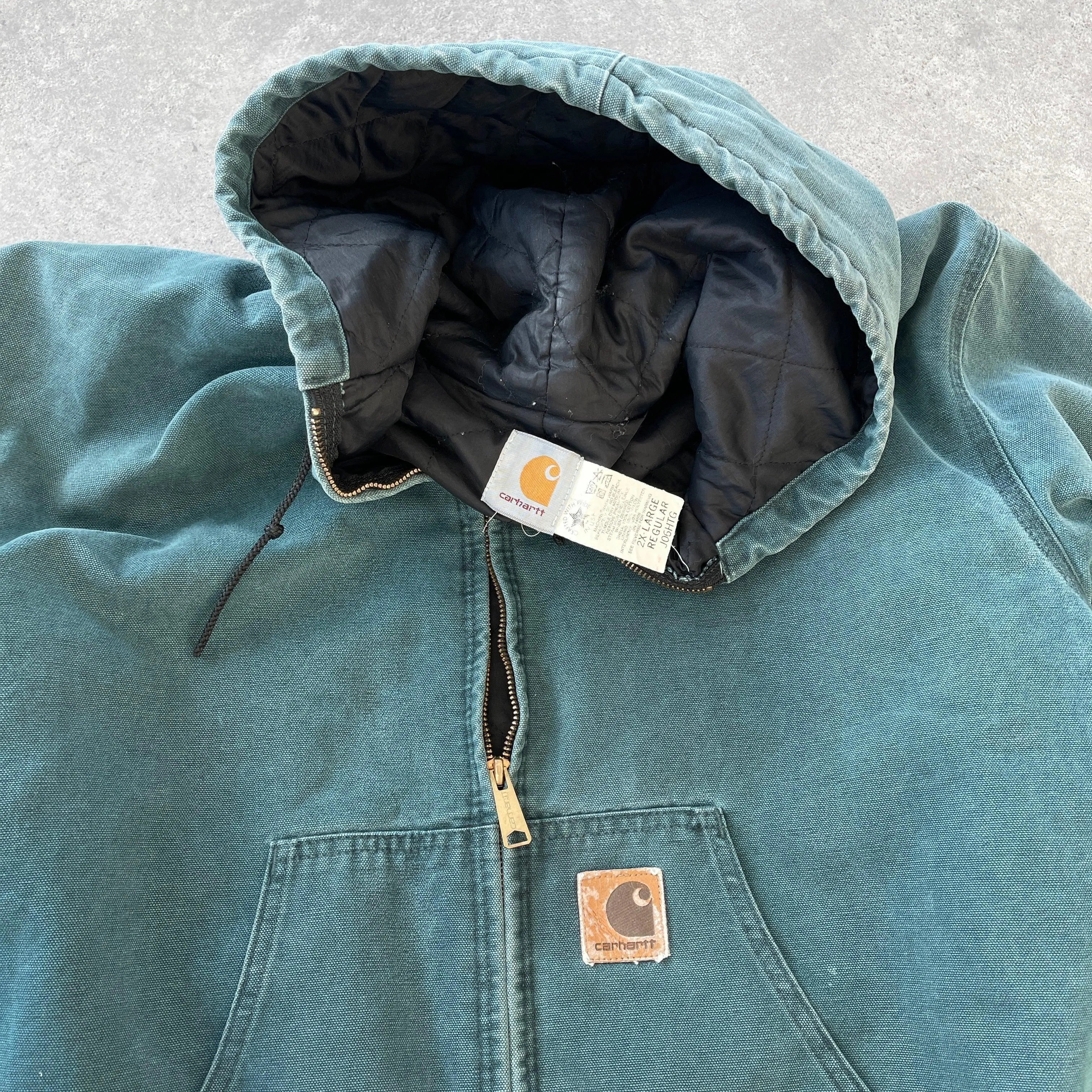 XL Rare 1998 Carhartt Hooded Jacket