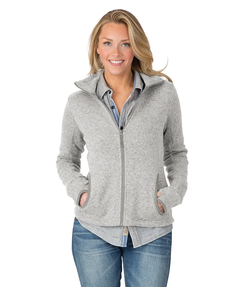 Women's Heathered Fleece Jacket #5493