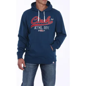 Navy Cinch Mens Logo Hoodie