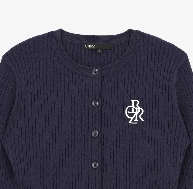 RONRON  |Stylish Logo Cardigans