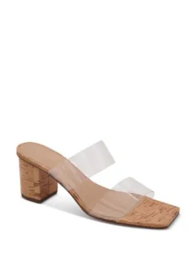 Clear Cork Padded ANDRE ASSOUS Womens Didi