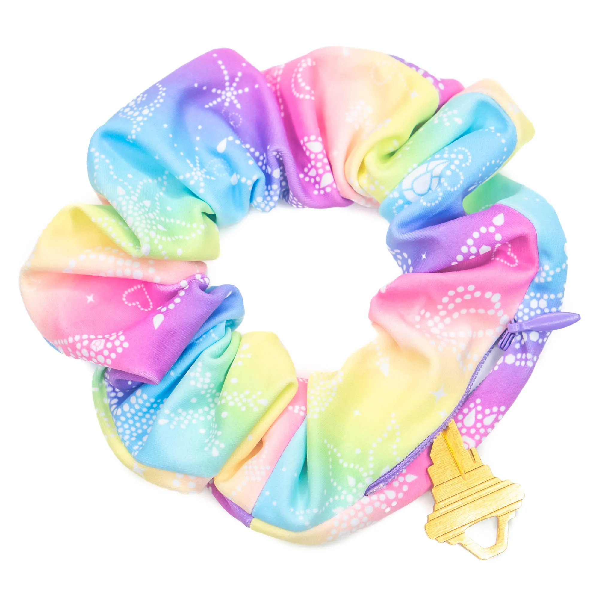 Rainbow Princess Scrunchie