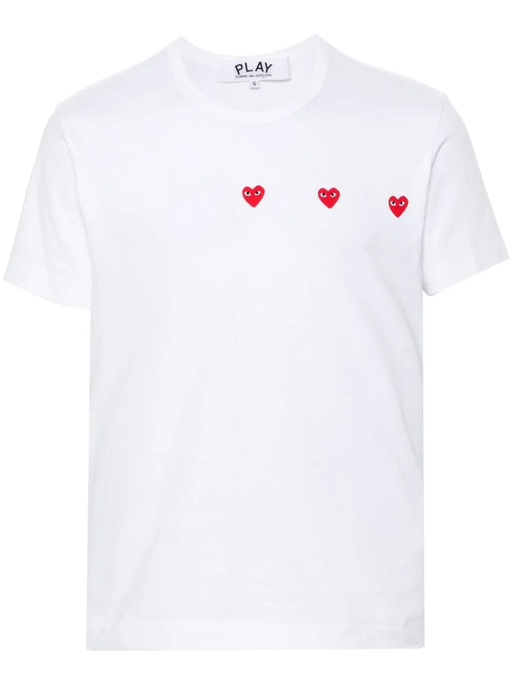 Comme Des Garcons White T-shirts Polos