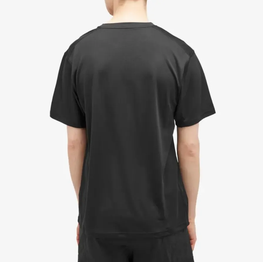 Crew Neck Plain Cotton Short Sleeves Logo T-Shirts