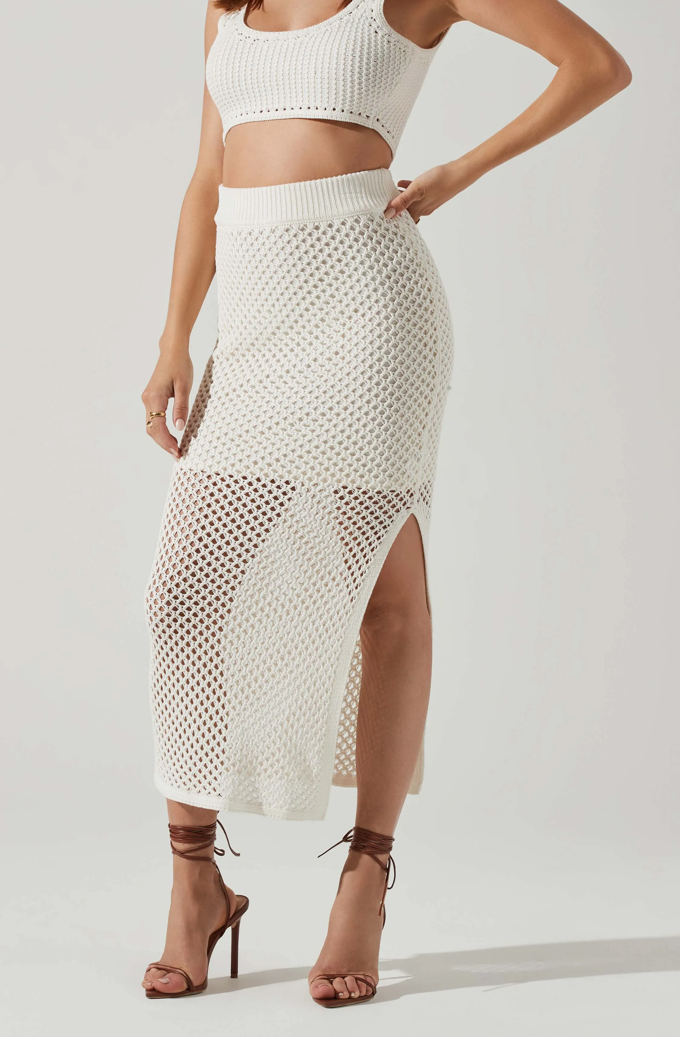 Crochet Midi Skirt - Carlina