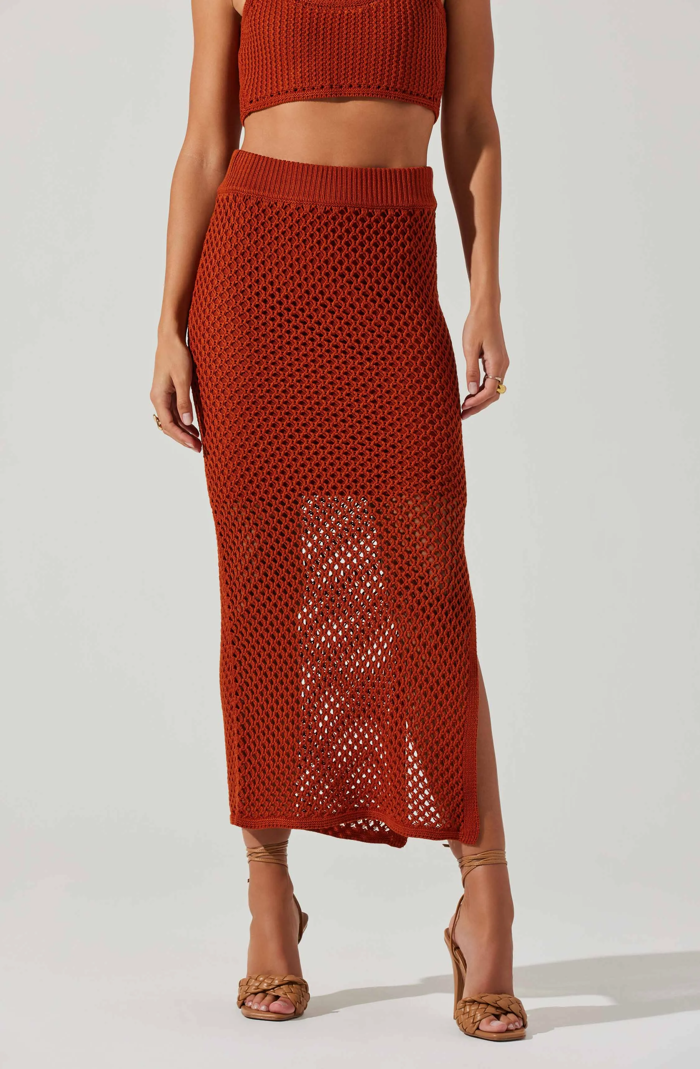 Crochet Midi Skirt - Carlina