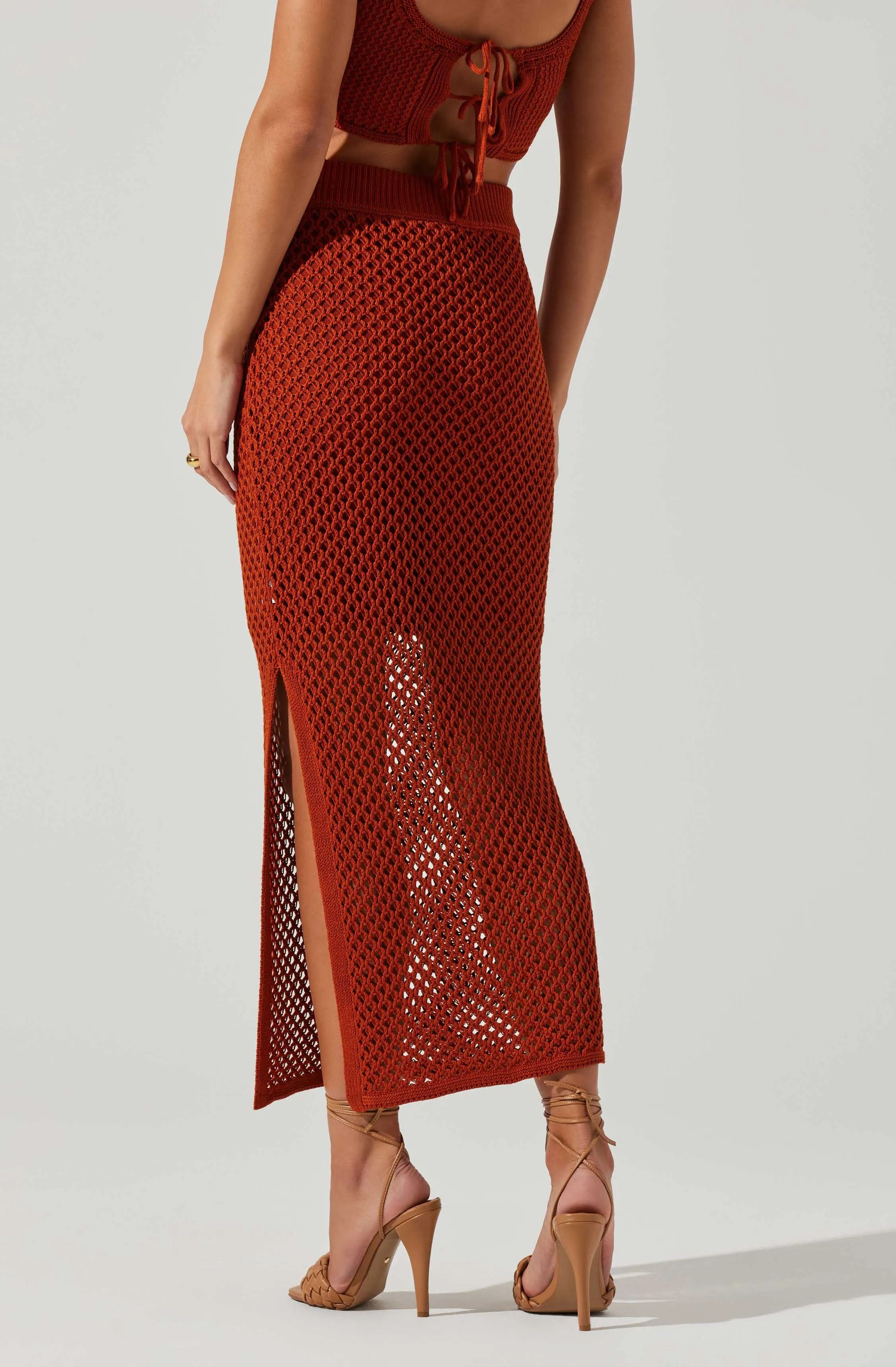 Crochet Midi Skirt - Carlina