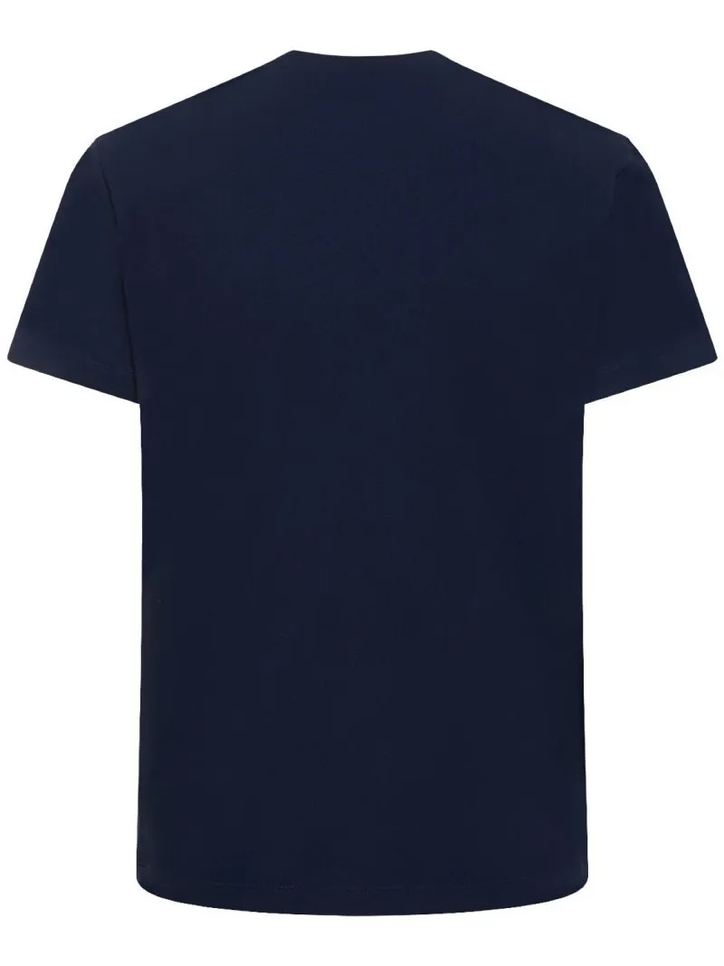 Cotton Luxury T-Shirts with Short Sleeves Logo by D SQUARED2