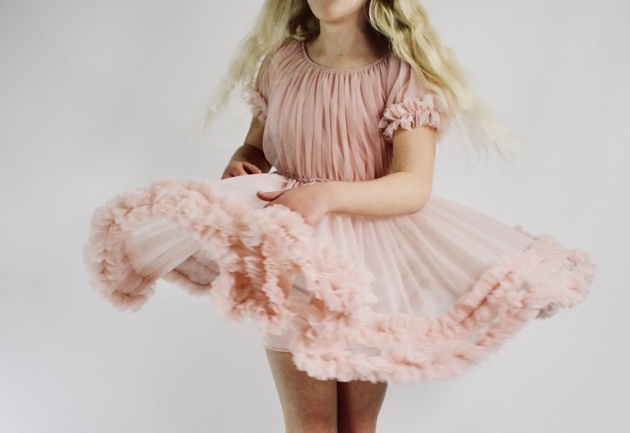 Ballet Pink FRILLY DRESS