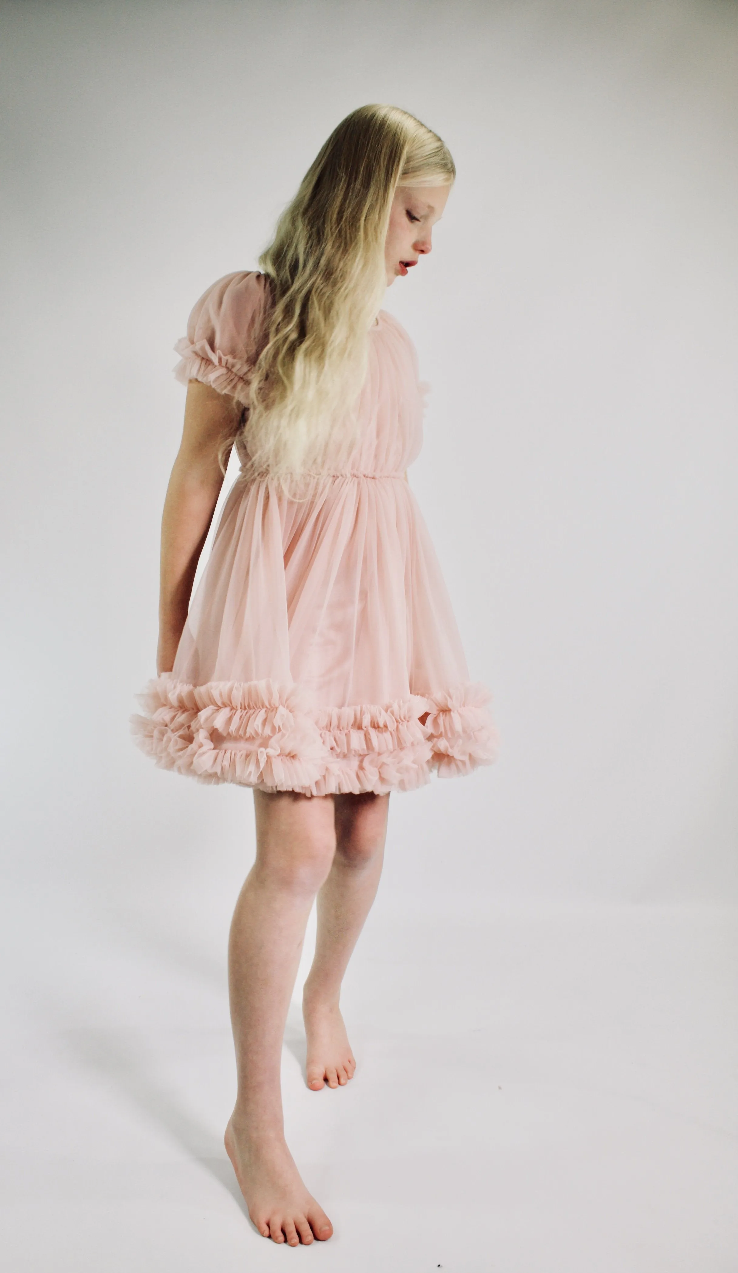 Ballet Pink FRILLY DRESS