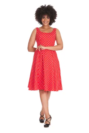 Dot Days Swing Dress