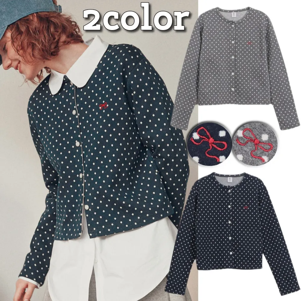 Dots Casual Style Street Style Long Sleeves Elegant Style